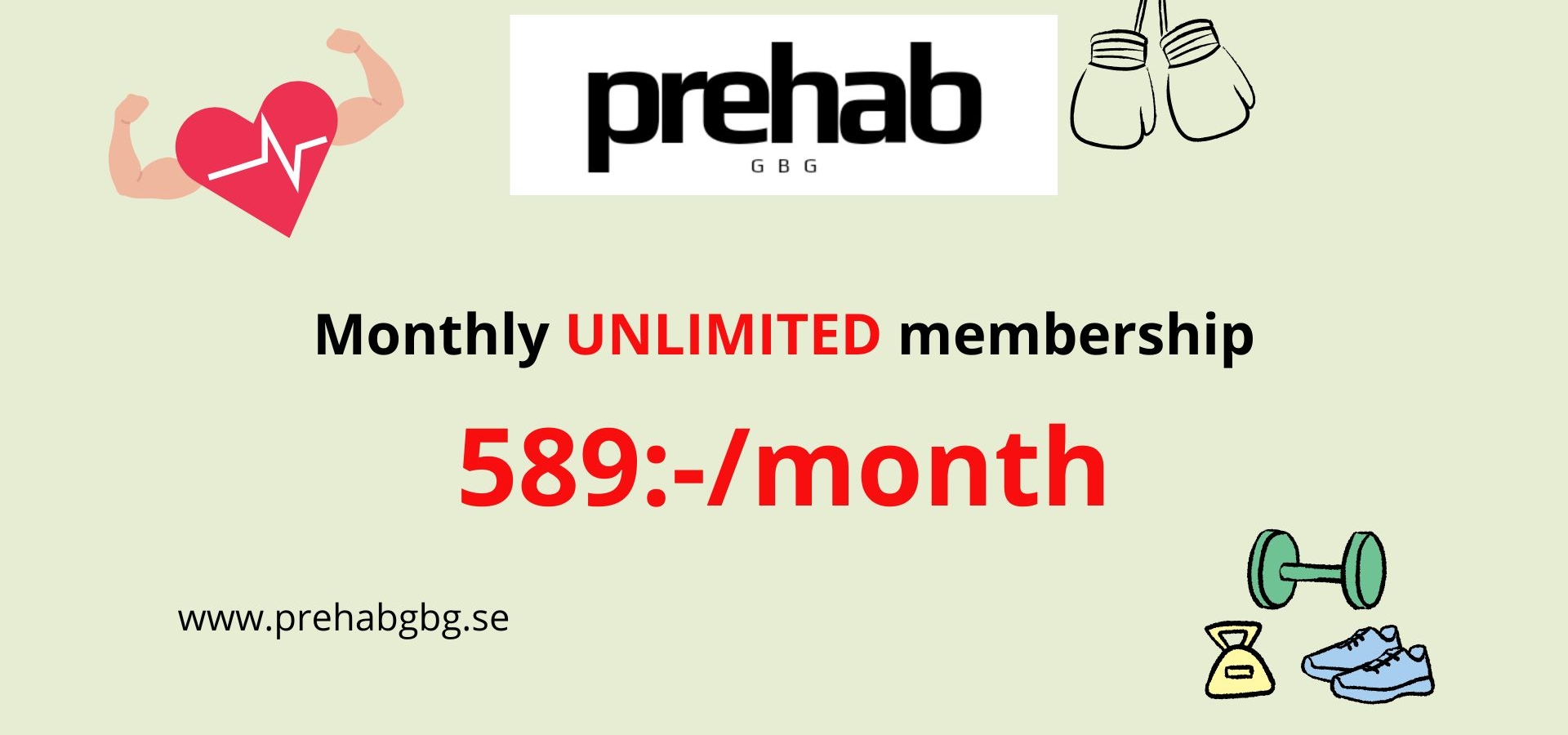 Monthly UNLIMITED membership